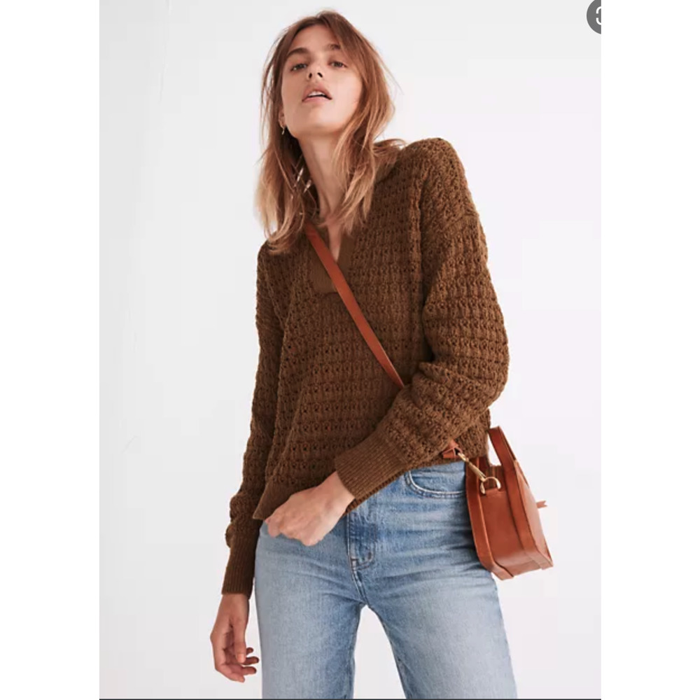 Madewell Sunbury Polo Sweater